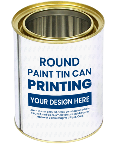 Lon Thiếc In Đựng Sơn (Φ99)